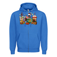 True Royal Christmas coffee cups with Pitbull Zipper Hoodie - RanaPortraitStore
