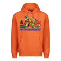 Carrot autism awareness love Premium Hoodie - BarkalooDesign