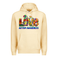Pina Colada autism awareness love Premium Hoodie - BarkalooDesign