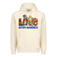 Tofu autism awareness love Premium Hoodie - BarkalooDesign