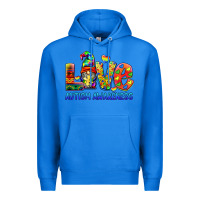 True Royal autism awareness love Premium Hoodie - BarkalooDesign