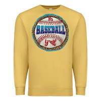 Antique Gold it's baseball y'all Premium Sweatshirt - HRA Design Shop