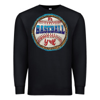 Black it's baseball y'all Premium Sweatshirt - HRA Design Shop