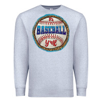 Heather Grey it's baseball y'all Premium Sweatshirt - HRA Design Shop
