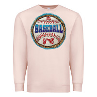Pale Pink it's baseball y'all Premium Sweatshirt - HRA Design Shop