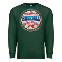 Sports Green it's baseball y'all Premium Sweatshirt - HRA Design Shop