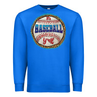 True Royal it's baseball y'all Premium Sweatshirt - HRA Design Shop