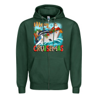 Sports Green merry cruisemas Zipper Hoodie - Zillion Design Studio