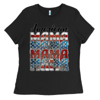 Black american mama Ladies Tee - BarkalooDesign