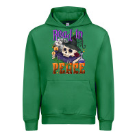 Emerald Read in peace Halloween Urban Hoodie - NancyCooperArtShop