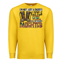 Lemon I'm Not Just A Daddy's Little Girl Premium Sweatshirt - CowhideDigitalArt