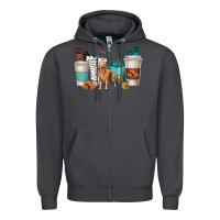 Smoke golden retriever dog coffee cups Zipper Hoodie - texasbilliewilder