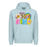 Blue Mist always be kind Premium Hoodie - NancyCooperArtShop