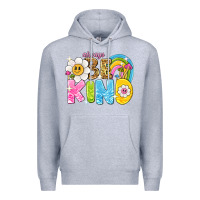 Heather Grey always be kind Premium Hoodie - NancyCooperArtShop