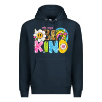 Navy always be kind Premium Hoodie - NancyCooperArtShop