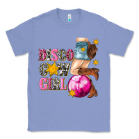 Colony Blue disco cowgirl Classic Tee - texasbilliewilder