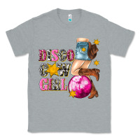 Heather Grey disco cowgirl Classic Tee - texasbilliewilder