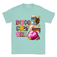 Seafoam disco cowgirl Classic Tee - texasbilliewilder