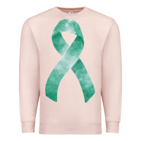 Pale Pink liver cancer ribbon fa element Premium Sweatshirt - FaDigitalArtStudio