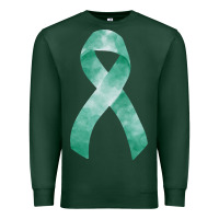 Sports Green liver cancer ribbon fa element Premium Sweatshirt - FaDigitalArtStudio