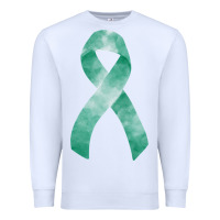 White liver cancer ribbon fa element Premium Sweatshirt - FaDigitalArtStudio