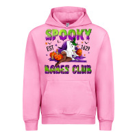 Fuchsia Pink Spooky babes club Urban Hoodie - NancyCooperArtShop