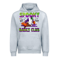 Heather Grey Spooky babes club Urban Hoodie - NancyCooperArtShop