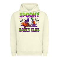 Pigment Pistachio Spooky babes club Urban Hoodie - NancyCooperArtShop
