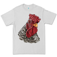 Dominique Rooster Head Premium Tee | Teevron