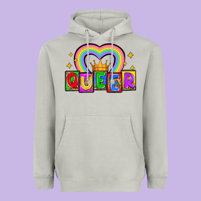 Queer Heavyweight Hoodie Designed By Zillion Design Studio