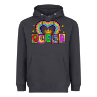 Smoke queer Heavyweight Hoodie - Zillion Design Studio