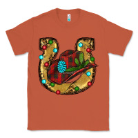 Copper Christmas Horseshoe Classic Tee - RanaPortraitStore