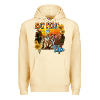 Pina Colada actinup with cowgirl Premium Hoodie - NancyCooperArtShop