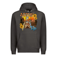 Smoke actinup with cowgirl Premium Hoodie - NancyCooperArtShop