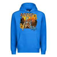 True Royal actinup with cowgirl Premium Hoodie - NancyCooperArtShop
