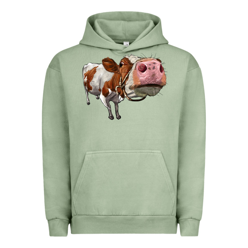 Cute Simmental Cow Urban Hoodie by LillyAllenDesigns | Teevron