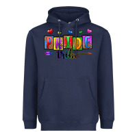 Navy pride tribe Heavyweight Hoodie - Zillion Design Studio