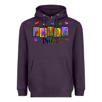 Plum pride tribe Heavyweight Hoodie - Zillion Design Studio