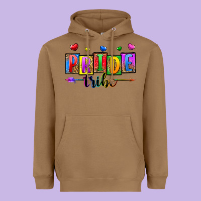Pride Tribe Heavyweight Hoodie Designed By Zillion Design Studio