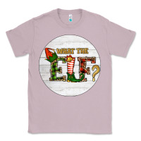 Lilac What The Elf Christmas Classic Tee - RanaPortraitStore