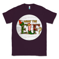 Plum What The Elf Christmas Classic Tee - RanaPortraitStore