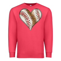 Cardinal baseball heart Premium Sweatshirt - HRA Design Shop