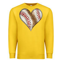 Lemon baseball heart Premium Sweatshirt - HRA Design Shop