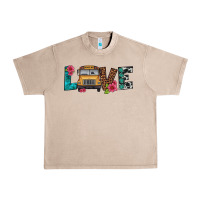 French Oak love school bus Urban Heavy Tee - Artiststas