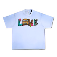 Grape Ice love school bus Urban Heavy Tee - Artiststas