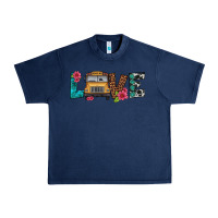 Navy love school bus Urban Heavy Tee - Artiststas