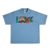 Pebble Blue love school bus Urban Heavy Tee - Artiststas