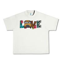 Pistachio love school bus Urban Heavy Tee - Artiststas