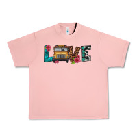 Salmon love school bus Urban Heavy Tee - Artiststas