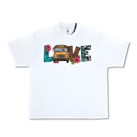White love school bus Urban Heavy Tee - Artiststas